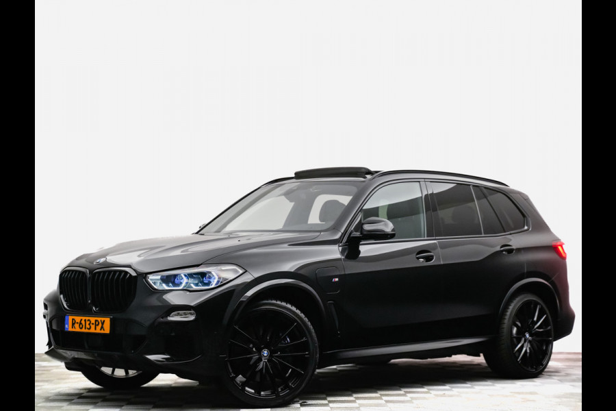 BMW X5 xDrive45e M-Sport 400pk High Executive Black Edition (bower&wilkens,panodak,laser,standkachel)