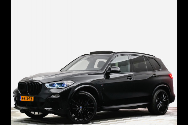 BMW X5 xDrive45e M-Sport 400pk High Executive Black Edition (bower&wilkens,panodak,laser,standkachel)