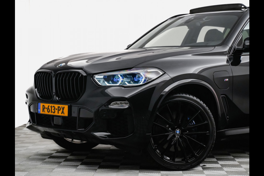 BMW X5 xDrive45e M-Sport 400pk High Executive Black Edition (bower&wilkens,panodak,laser,standkachel)