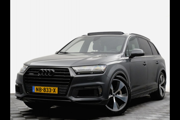 Audi Q7 3.0 TDI e-tron 375pk quattro Sport Black Optic (panodak,bose,matrix,sfeerverlichting,360)