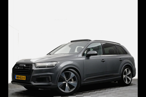 Audi Q7 3.0 TDI e-tron 375pk quattro Sport Black Optic (panodak,bose,matrix,sfeerverlichting,360)