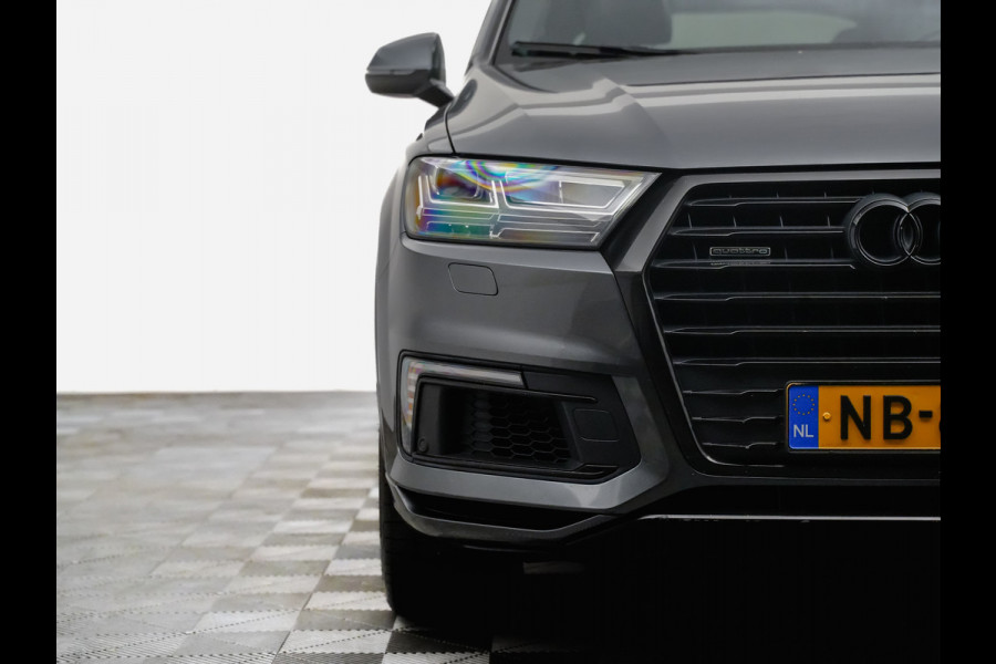 Audi Q7 3.0 TDI e-tron 375pk quattro Sport Black Optic (panodak,bose,matrix,sfeerverlichting,360)