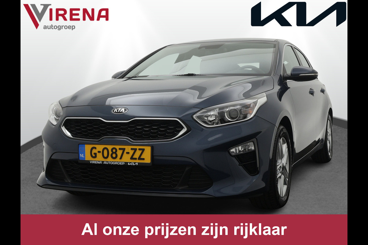 Kia Ceed 1.4 T-GDi DynamicLine - Cruise Control - Climate Control - Navigatie - Bluetooth - Fabrieksgarantie Tot 2027