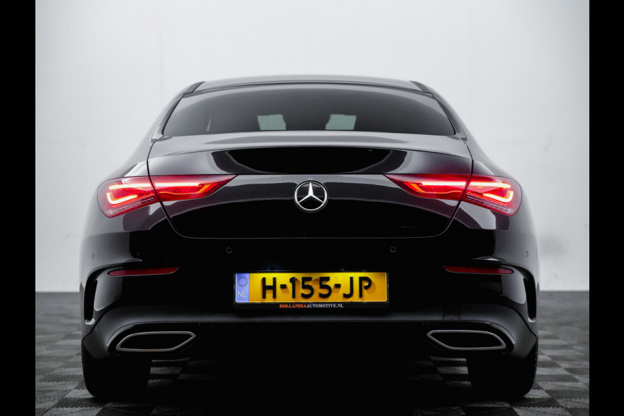 Mercedes-Benz CLA-Klasse AMG Night Edition Black (leer,sfeerverlichting,360,widescreen,keyless)