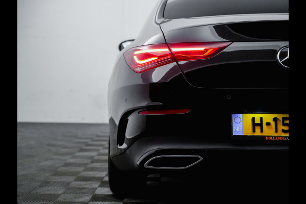 Mercedes-Benz CLA-Klasse AMG Night Edition Black (leer,sfeerverlichting,360,widescreen,keyless)