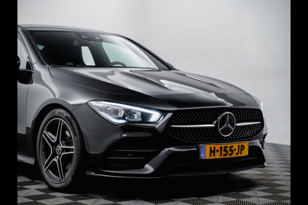 Mercedes-Benz CLA-Klasse AMG Night Edition Black (leer,sfeerverlichting,360,widescreen,keyless)