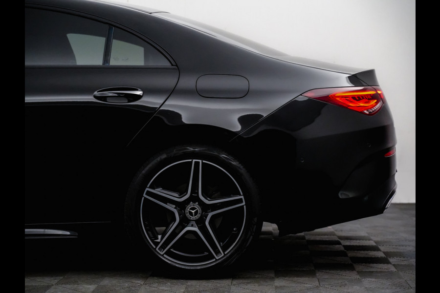 Mercedes-Benz CLA-Klasse AMG Night Edition Black (leer,sfeerverlichting,360,widescreen,keyless)