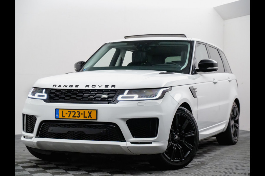 Land Rover Range Rover Sport P400e Autobiography Dynamic 445pk Black Pack (panodak,360,headup,leer)