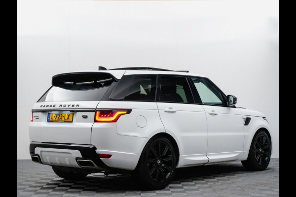 Land Rover Range Rover Sport P400e Autobiography Dynamic 445pk Black Pack (panodak,360,headup,leer)