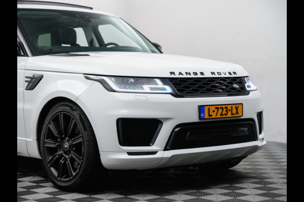 Land Rover Range Rover Sport P400e Autobiography Dynamic 445pk Black Pack (panodak,360,headup,leer)