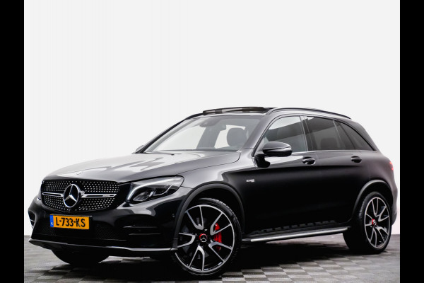 Mercedes-Benz GLC 43 AMG 370pk 4MATIC (leer,panodak,burmester,sfeerverlichting,360,keyless)