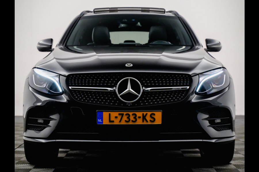 Mercedes-Benz GLC 43 AMG 370pk 4MATIC (leer,panodak,burmester,sfeerverlichting,360,keyless)