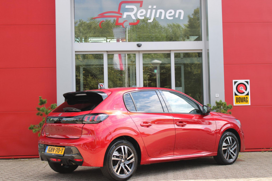 Peugeot 208 1.2 100PK AUTOMAAT ALLURE PACK | NAVIGATIE 10" TOUCHSCREEN | ACHTERUITRIJ CAMERA | APPLE CARPLAY/ANDROID AUTO | PARKEER SENSOREN | CRUISE CONTROL | DAB+ RADIO | CLIMATE CONTROL | LICHTMETALEN VELGEN | 3-D INSTRUMENTENPANEEL |