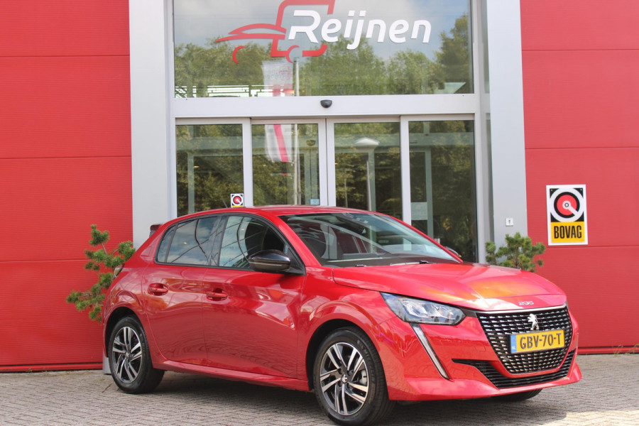 Peugeot 208 1.2 100PK AUTOMAAT ALLURE PACK | NAVIGATIE 10" TOUCHSCREEN | ACHTERUITRIJ CAMERA | APPLE CARPLAY/ANDROID AUTO | PARKEER SENSOREN | CRUISE CONTROL | DAB+ RADIO | CLIMATE CONTROL | LICHTMETALEN VELGEN | 3-D INSTRUMENTENPANEEL |