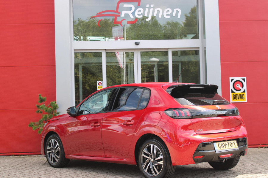 Peugeot 208 1.2 100PK AUTOMAAT ALLURE PACK | NAVIGATIE 10" TOUCHSCREEN | ACHTERUITRIJ CAMERA | APPLE CARPLAY/ANDROID AUTO | PARKEER SENSOREN | CRUISE CONTROL | DAB+ RADIO | CLIMATE CONTROL | LICHTMETALEN VELGEN | 3-D INSTRUMENTENPANEEL |