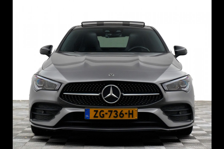 Mercedes-Benz CLA-Klasse 200 AMG 165pk Premium (sfeerverlichting,audio symfonie,leer,panodak,360,keyless)