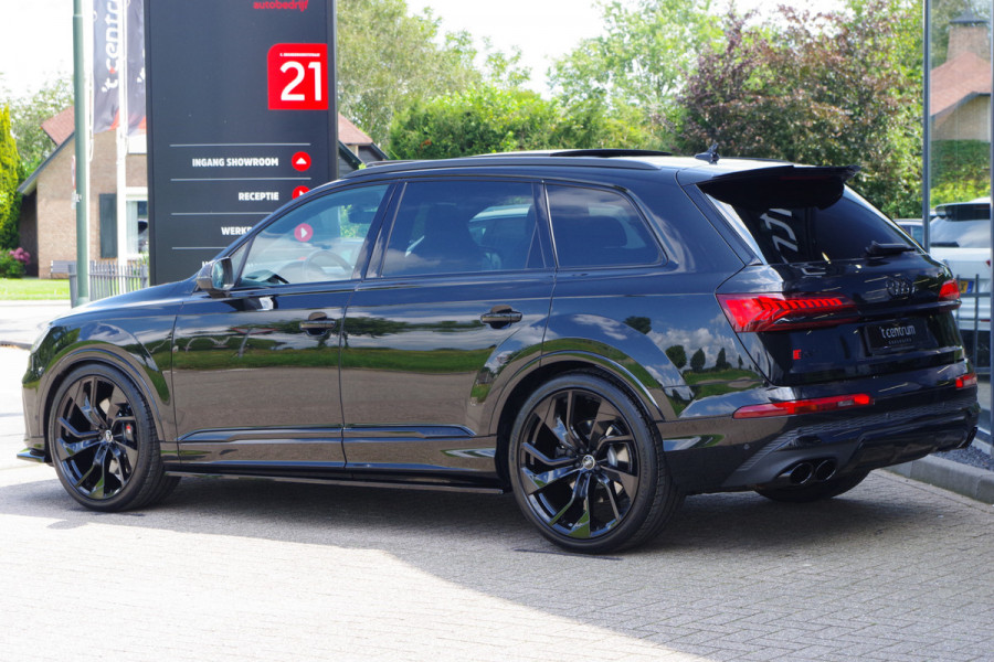 Audi Q7 4.0 TFSI SQ7 507 PK V8 Quattro 7p, *GRIJS-KENTEKEN* RS-Sportstoelen, Elek. Trekhaak, 4-Wielsturing, Laser-LED, Stoelkoeling & Ma