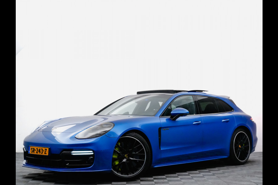 Porsche Panamera Sport Turismo 4.0 Turbo S E-Hybrid 686pk (carbon,softclose,burmester,stoelventilatie,panodak)