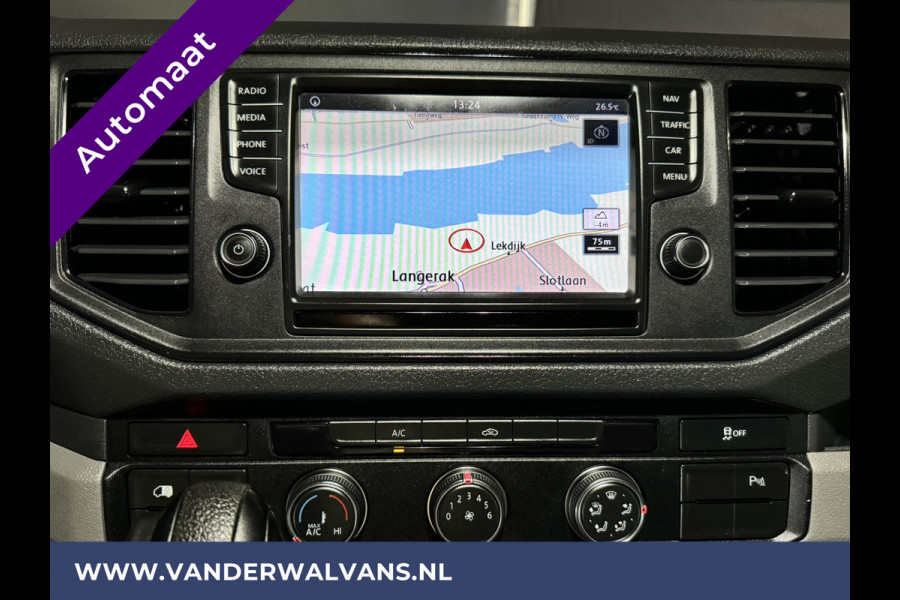 Volkswagen Crafter 2.0 TDI 177pk Automaat L3H3 L2H2 Euro6 Airco | 3000kg Trekhaak | Imperiaal | Camera Navigatie, Apple Carplay, Android Auto, Cruisecontrol, Parkeersensoren, Trap, Bijrijdersbank