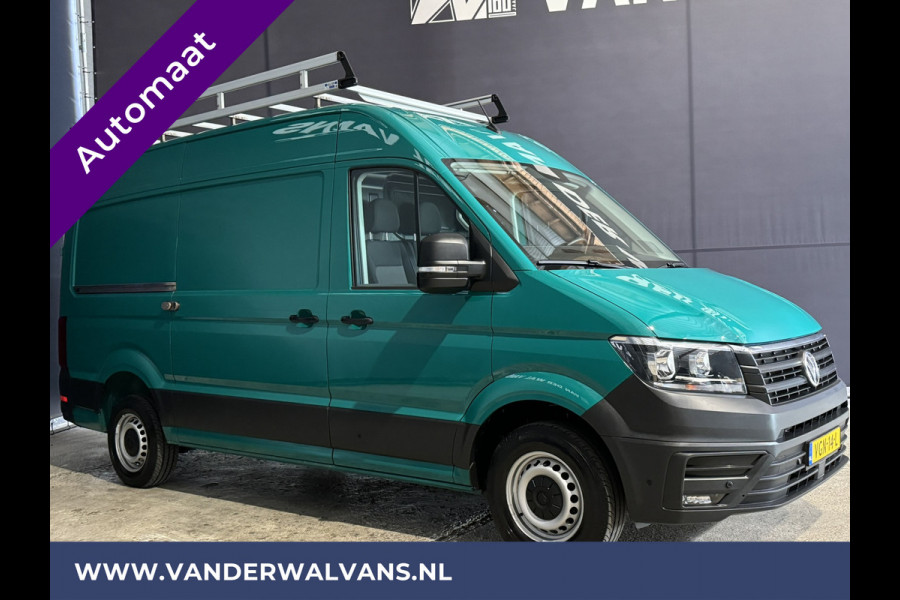 Volkswagen Crafter 2.0 TDI 177pk Automaat L3H3 L2H2 Euro6 Airco | 3000kg Trekhaak | Imperiaal | Camera Navigatie, Apple Carplay, Android Auto, Cruisecontrol, Parkeersensoren, Trap, Bijrijdersbank