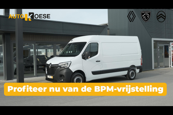 Renault Master T35 2.3 dCi 150 L2H2 Comfort | Eind September Leverbaar | Navigatie | Parkeersensoren | Airco | Cruise Control | Vloerplaat In Laadruimte