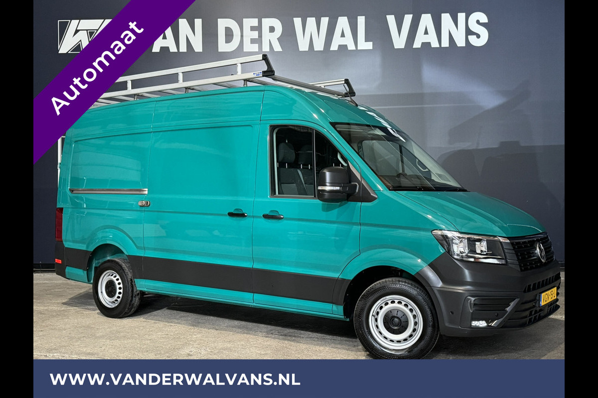 Volkswagen Crafter 2.0 TDI 177pk Automaat 3000kg Trekhaak L3H3 L2H2 Euro6 Airco | Imperiaal | Navigatie Camera, Apple Carplay, Android Auto, Cruisecontrol, Parkeersensoren, Bijrijdersbank