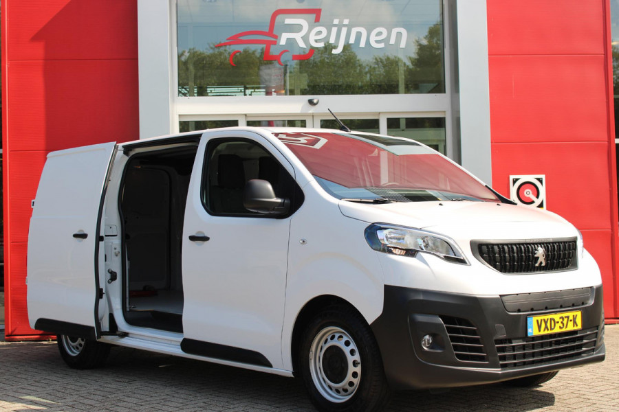 Peugeot e-Expert LONG (L3) 136PK 75 kWh 3-FASE | SCHUIFDEUREN LINKS EN RECHTS | NAVIGATIE 10" TOUCHSCREEN | ACHTERUITRIJ CAMERA | APPLE CARPLAY/ANDROID AUTO | PARKEERSENSOREN | CRUISE CONTROL | DAB+ RADIO | 3-ZITS | LAADRUIMTE PAKKET | PACK MODUWORK |