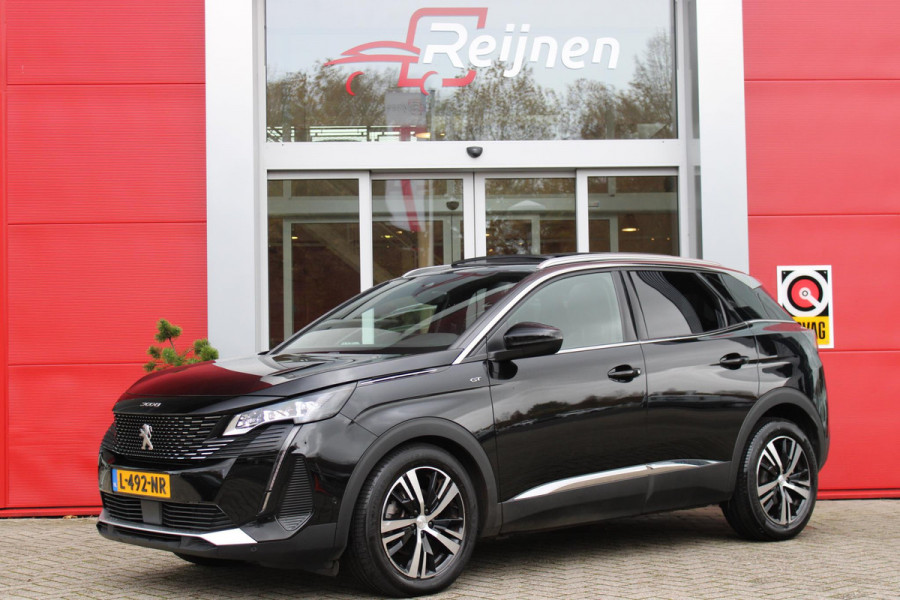 Peugeot 3008 1.2 130PK GT AUTOMAAT | PANORAMA SCHUIF / KANTELDAK | NAVIGATIE | CAMERA | APPLE CARPLAY / ANDROID AUTO | CLIMATE CONTROL | CRUISE CONTROL | ELEKTRISCHE ACHTERKLEP |  DODEHOEK DETECTIE | FOCAL AUDIO SYSTEM | TREKHAAK |