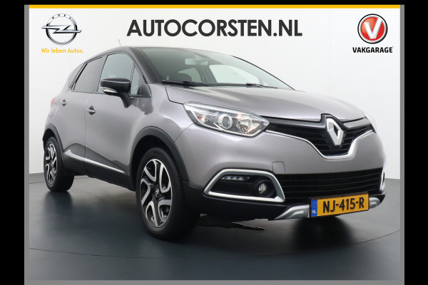 Renault Captur T120 pk AUT.6 Navi Camera Trekhaak PDC ECC MultiMedia R-Link+TouchScreen Keyless-Open/Start 17"LM Leer Stoel-verwarmd LED 1.2 TC ESP Hill-Holdf Isofix DAB Elektr.Verwarmde/Verstelbare/inklapbare-Spiegels Licht+Regensensor EBD ChroomPack LED Adaptive Mistlampen  Pack Look Automaat ESM VoiceCommand CruiseContr. Orig.NLse auto