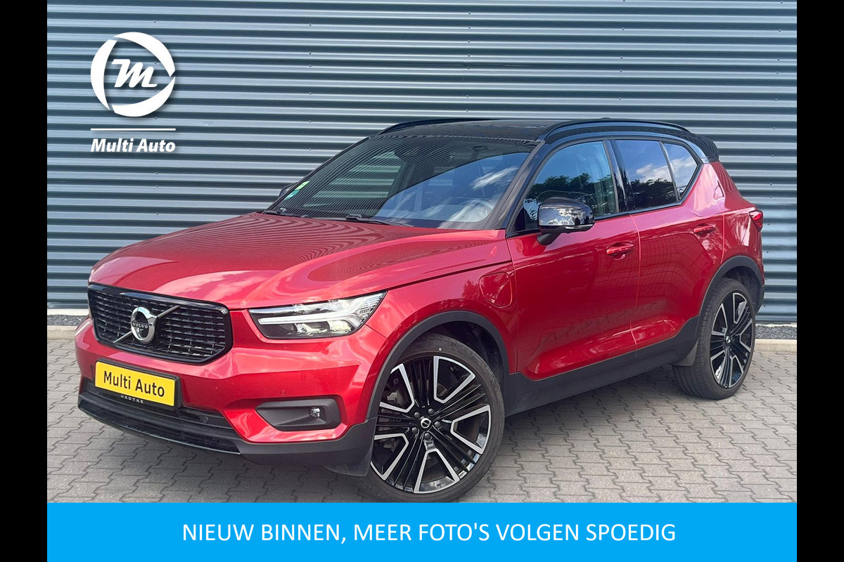 Volvo XC40 T5 Recharge R-Design Plug in Hybrid 261pk PHEV | Panodak | Alcantara Sportstoelen | 360 Camera | Harman Kardon | Apple Carplay | 21 "L.M. |