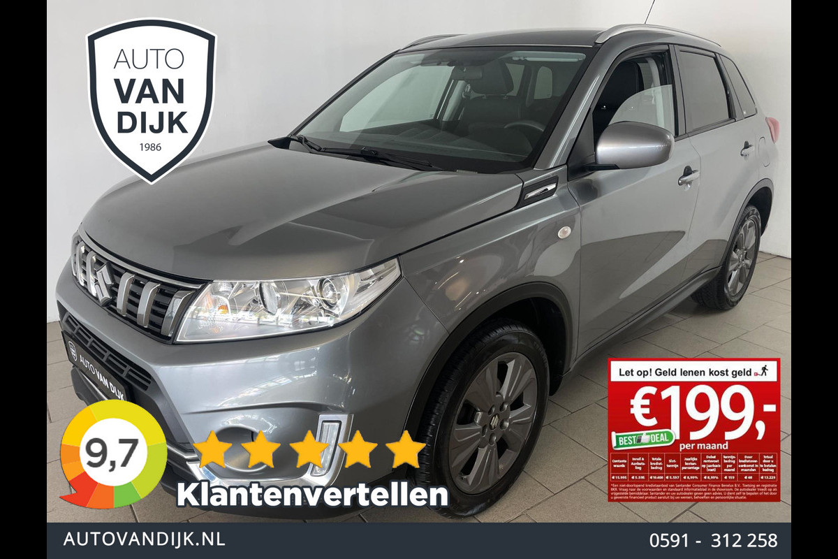 Suzuki Vitara 1.0 Boosterjet Select AIRCO NAVI CRUISE BLUETOOTH STOELVERW VELGEN PRIVACYGLAS HOGE ZIT NIEUWSTAAT