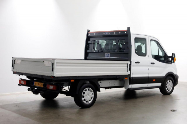 Ford Transit 350 2.0 TDCI 130pk L3H1 D.C. Trend Open Laadbak Trehaak 2800kg 11-2021