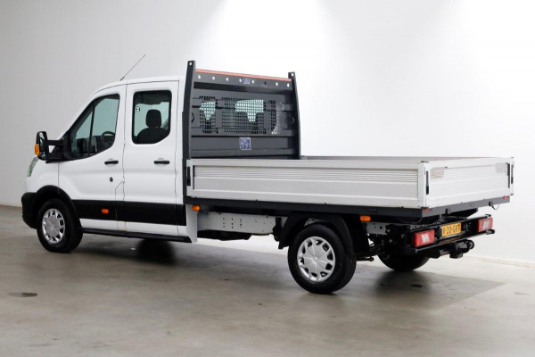 Ford Transit 350 2.0 TDCI 130pk L3H1 D.C. Trend Open Laadbak Trehaak 2800kg 11-2021