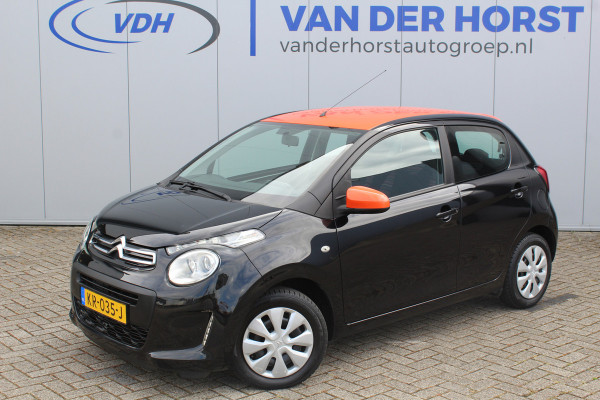 Citroën C1 1.0-70pk e-VTi Selection. Wegenbelasting slechts 23,- per mnd. ! Airco, 5drs., metallic lak, centrale portiervergr., USB aansluiting etc.