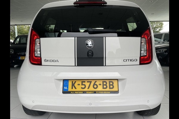 Škoda Citigo Clever Greentech ambition Airco - Parks.A - Radio/TEL- MFL-stuurwiel - LMV 15"-Ramen E-V+A - V-Stoelen VW