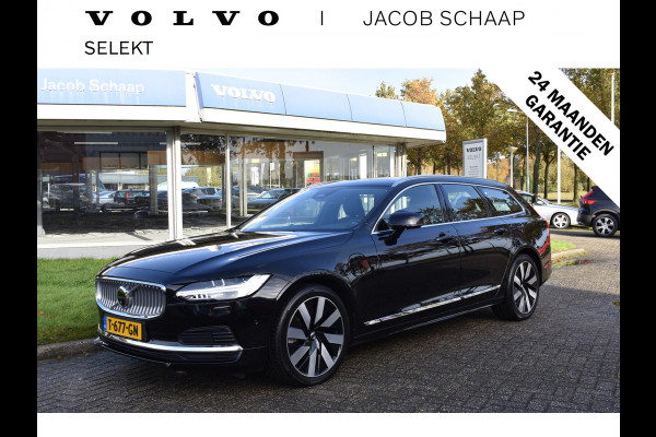 Volvo V90 T6 350PK Long Range Automaat AWD Ultimate Bright | Massage | Luchtvering | Trekhaak | Stoelkoeling | B&W | Panodak | ACC | Blis