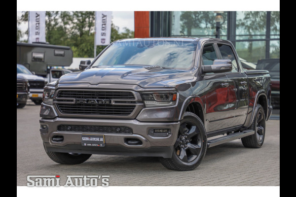 Dodge Ram 1500 SPORT NIGHT | 5.7 V8 4X4 HEMI 401PK | EERSTE EIGENAAR | GRANITE CRYSTAL | DUBBELE CABINE | CREWCAB | GRIJSKENTEKEN | 5 PERSOONS |