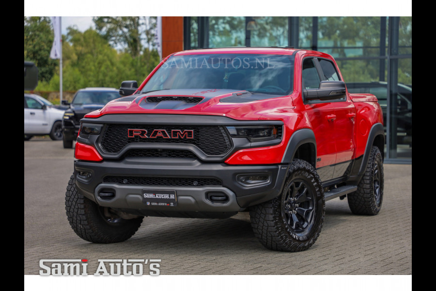 Dodge Ram 1500 TRX | HELLCAT 712PK | 6.2 V8 4x4 | ALLE OPTIES | EERSTE EIGENAAR | CREW CAB | DUBBELE CABINE | 5 PERSOONS | GRIJSKENTEKEN | BOM VOL | LUXE BEDRIJF AUTO |