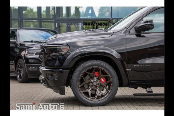 Dodge Ram 1500 LIMITED NIGHT | LPG | COVER| XB9 | MWK | VIRUAL | HUD ADG | SER LUCHTVERING | MEEST VOLLE UITVOERING | 5.7 V8 HEMI 402PK | CREW CAB | DUBBELE CABINE | DC | 5 PERSOONS | GRIJSKENTEKEN BEDRIJFS AUTO | VOORRAAD NUMMER 2167 - 6454  |