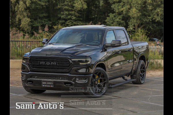 Dodge Ram 1500 LIMITED | MWK | VIRTUAL | 2024 | LPG | XB9 | HUD ADG | SER LUCHTVERING | MEEST VOLLE UITVOERING | NIGHT EDITION| 5.7 V8 HEMI 402PK | CREW CAB | DUBBELE CABINE | DC | 5 PERSOONS | GRIJSKENTEKEN BEDRIJFS AUTO | VOORRAAD NUMMER 2128 - 4612 | TOP DEAL !! MEEST LUXE SPORT UITVOERING !