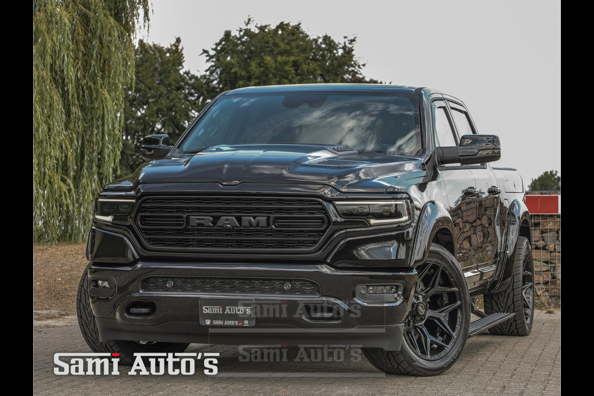 Dodge Ram 1500 LIMITED | LPG | COVER | XB9 | MWK | VIRTUAL | HUD ADG | SER LUCHTVERING | MEEST VOLLE UITVOERING | NIGHT | 5.7 V8 HEMI 402PK | CREW CAB | DUBBELE CABINE | DC | 5 PERSOONS | GRIJSKENTEKEN BEDRIJFS AUTO | VOORRAAD NUMMER 2138 - 3807 | TOP DEAL !! MEEST LUXE SPORT UITVOERING !