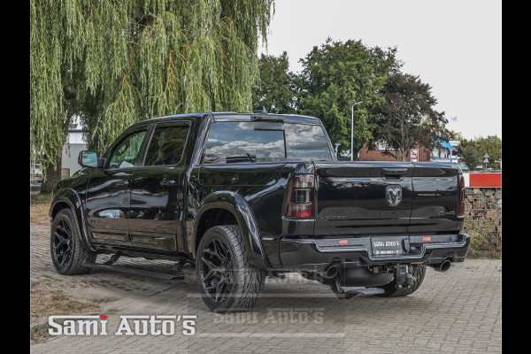 Dodge Ram 1500 LIMITED | LPG | COVER | XB9 | MWK | VIRTUAL | HUD ADG | SER LUCHTVERING | MEEST VOLLE UITVOERING | NIGHT | 5.7 V8 HEMI 402PK | CREW CAB | DUBBELE CABINE | DC | 5 PERSOONS | GRIJSKENTEKEN BEDRIJFS AUTO | VOORRAAD NUMMER 2138 - 3807 | TOP DEAL !! MEEST LUXE SPORT UITVOERING !