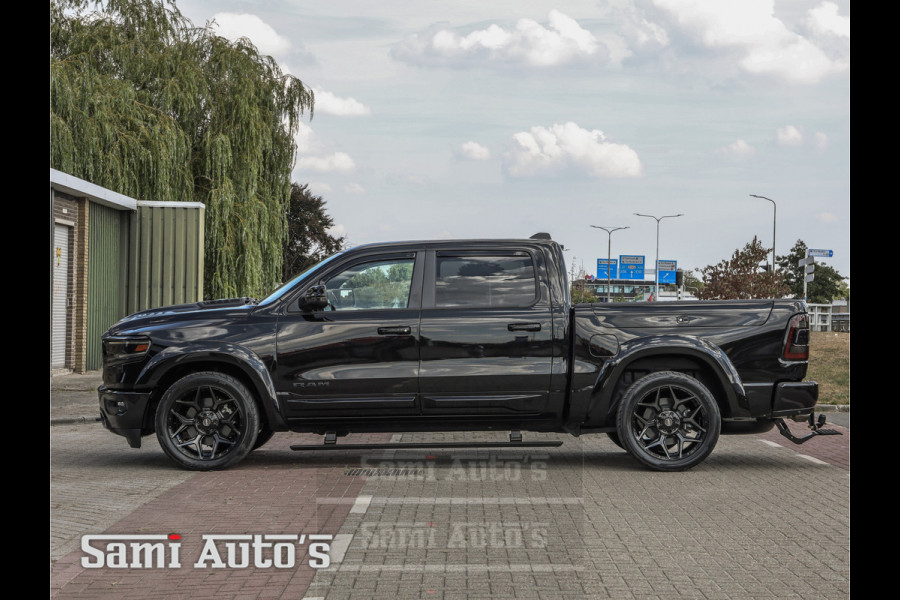 Dodge Ram 1500 LIMITED | LPG | COVER | XB9 | MWK | VIRTUAL | HUD ADG | SER LUCHTVERING | MEEST VOLLE UITVOERING | NIGHT | 5.7 V8 HEMI 402PK | CREW CAB | DUBBELE CABINE | DC | 5 PERSOONS | GRIJSKENTEKEN BEDRIJFS AUTO | VOORRAAD NUMMER 2138 - 3807 | TOP DEAL !! MEEST LUXE SPORT UITVOERING !