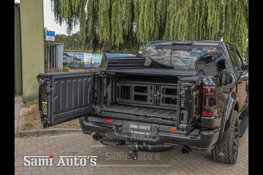 Dodge Ram 1500 LIMITED | LPG | COVER | XB9 | MWK | VIRTUAL | HUD ADG | SER LUCHTVERING | MEEST VOLLE UITVOERING | NIGHT | 5.7 V8 HEMI 402PK | CREW CAB | DUBBELE CABINE | DC | 5 PERSOONS | GRIJSKENTEKEN BEDRIJFS AUTO | VOORRAAD NUMMER 2138 - 3807 | TOP DEAL !! MEEST LUXE SPORT UITVOERING !