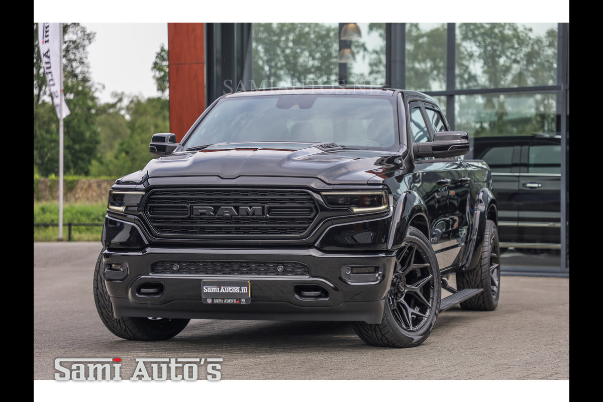 Dodge Ram 1500 LIMITED NIGHT | 2024 | LPG | COVER | XB9 | VIRTUAL | HUD ADG | SER LUCHTVERING | MEEST VOLLE UITVOERING | 5.7 V8 HEMI 402PK | CREW CAB | DUBBELE CABINE | DC | 5 PERSOONS | GRIJSKENTEKEN BEDRIJFS AUTO | VOORRAAD NUMMER 2140 - 4162 |