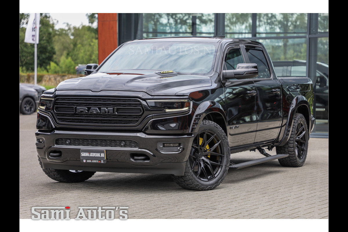 Dodge Ram 1500 LIMITED NIGHT | LPG | COVER| RAMBOX | MWK | VIRUAL | HUD ADG | SER LUCHTVERING | MEEST VOLLE UITVOERING | 5.7 V8 HEMI 402PK | CREW CAB | DUBBELE CABINE | DC | 5 PERSOONS | GRIJSKENTEKEN BEDRIJFS AUTO | VOORRAAD NUMMER  2144 - 9209