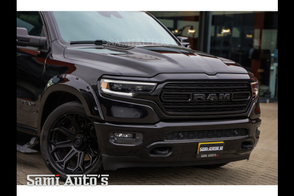 Dodge Ram 1500 HULK PACK | LIMITED NIGHT | BOM VOL | DC | BLACK FEUL WIELEN | WIDE BODY | 5.7 V8 HEMI 402PK | CREW CAB | 5 PERSOONS PICK UP | DUBBELE CABINE | EERSTE EIGENAAR |