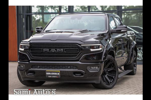 Dodge Ram 1500 HULK PACK | LIMITED NIGHT | BOM VOL | DC | BLACK FEUL WIELEN | WIDE BODY | 5.7 V8 HEMI 402PK | CREW CAB | 5 PERSOONS PICK UP | DUBBELE CABINE | EERSTE EIGENAAR |