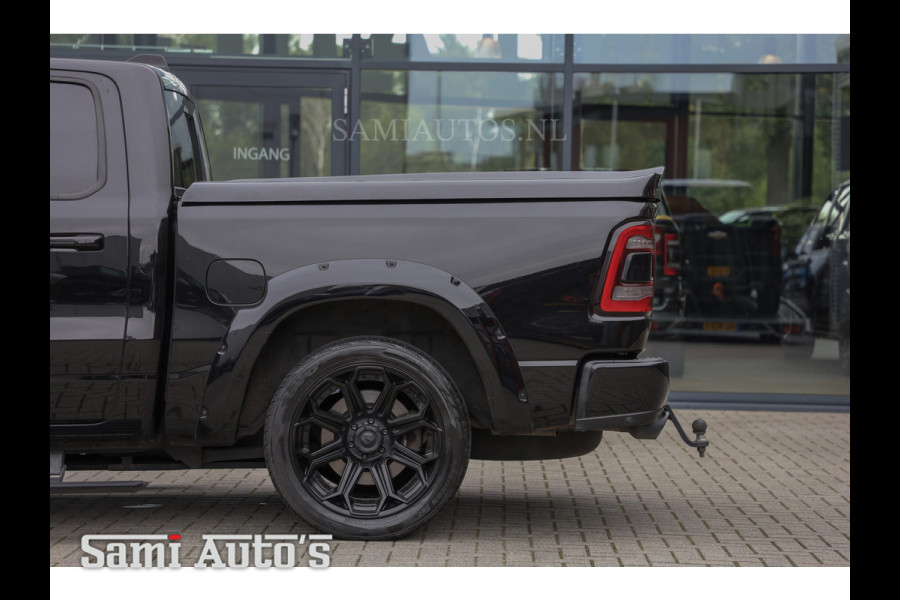 Dodge Ram 1500 HULK PACK | LIMITED NIGHT | BOM VOL | DC | BLACK FEUL WIELEN | WIDE BODY | 5.7 V8 HEMI 402PK | CREW CAB | 5 PERSOONS PICK UP | DUBBELE CABINE | EERSTE EIGENAAR |