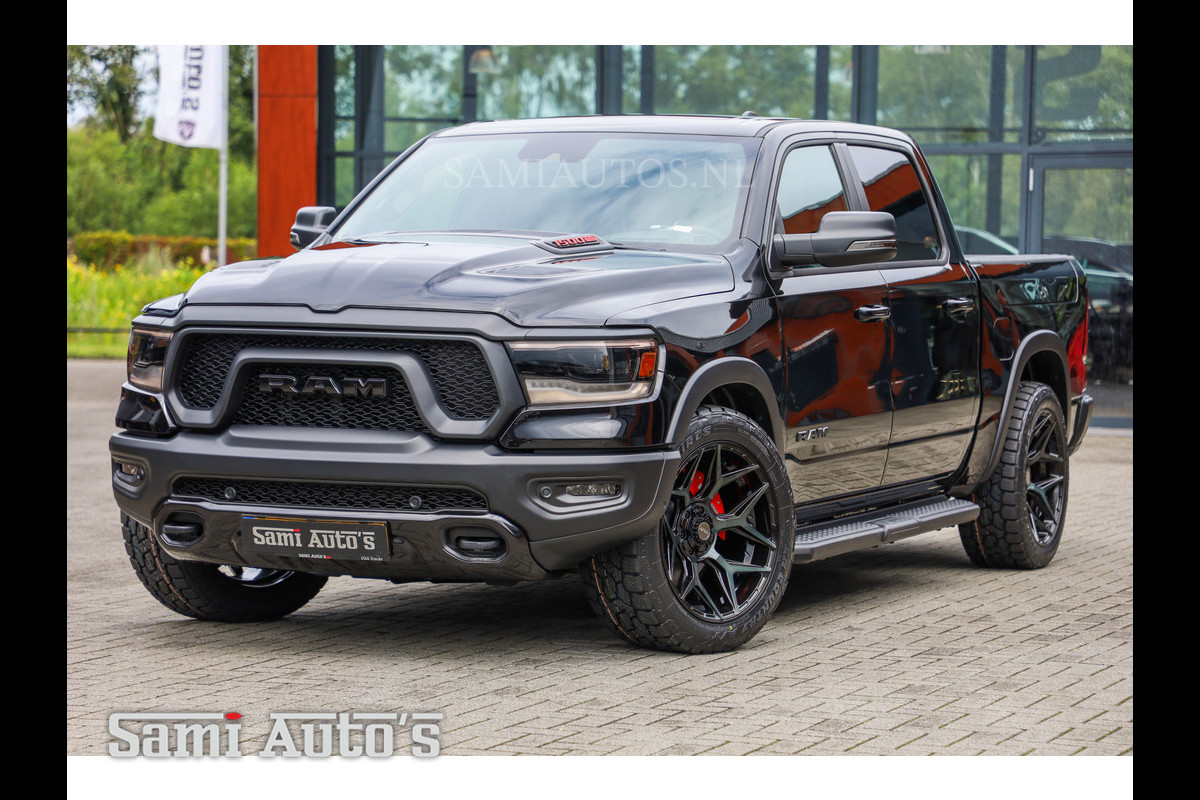 Dodge Ram 1500 GT EDITION | V8 5.7 HEMI | TRX PACK | REBEL | XB9 & MWK | LUCHTVERING | HEAD-UP | CREW CAB DUBBELE CABINE | 5 PERSOON | PRIJS MET LPG | VOORRAAD NR 2166 - 0455 |